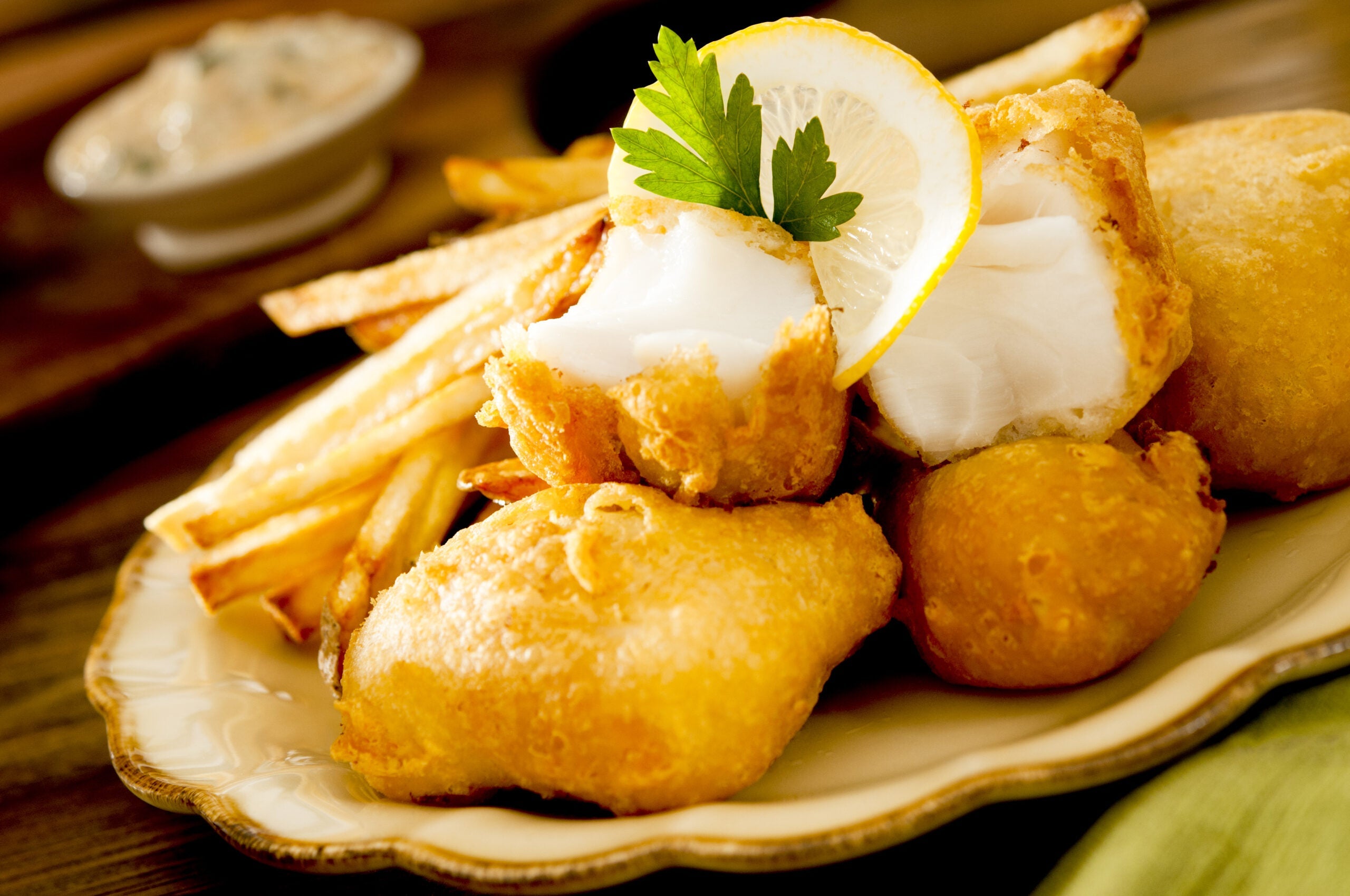 Beer Battered Halibut