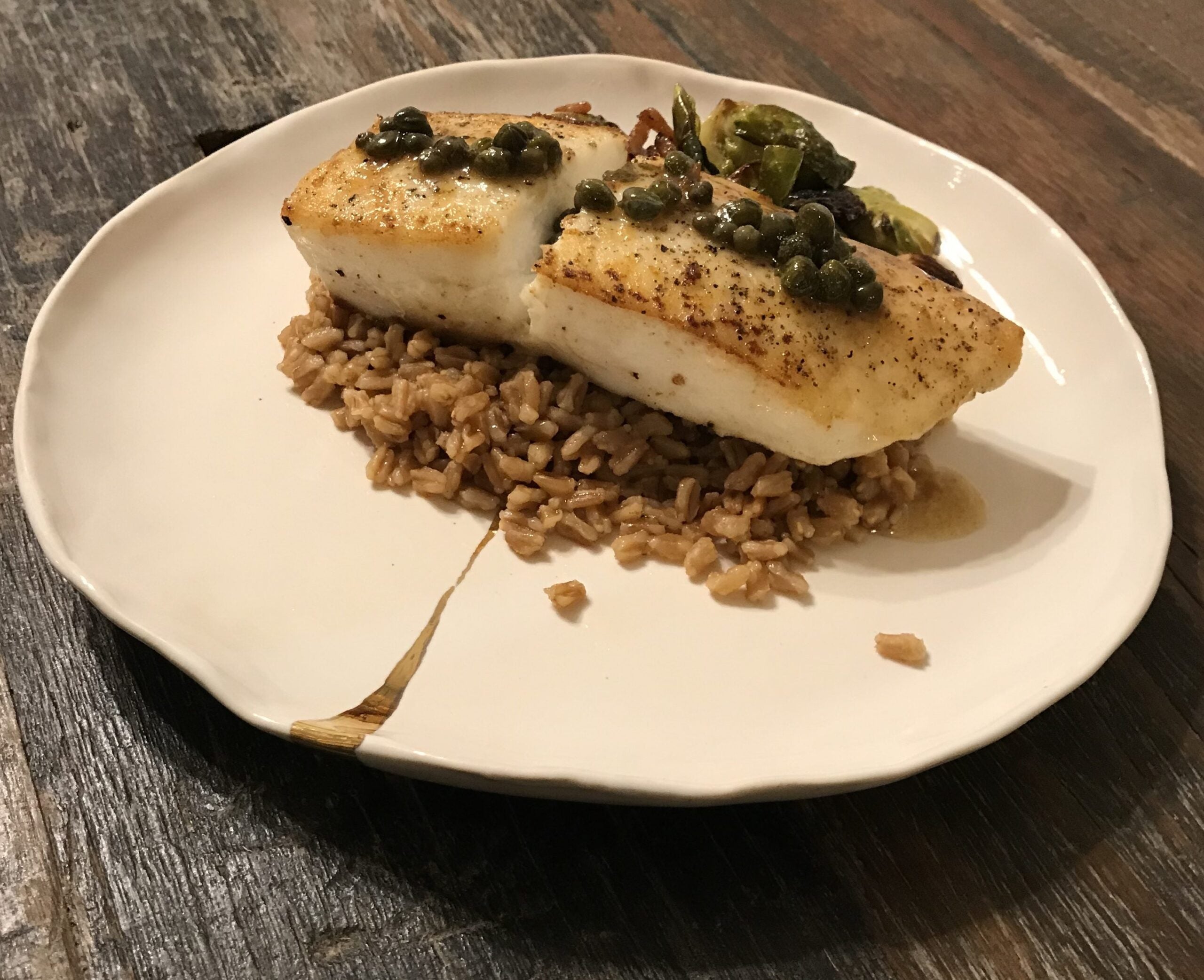 Halibut Piccata