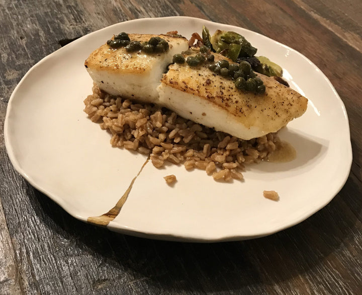 Halibut Piccata