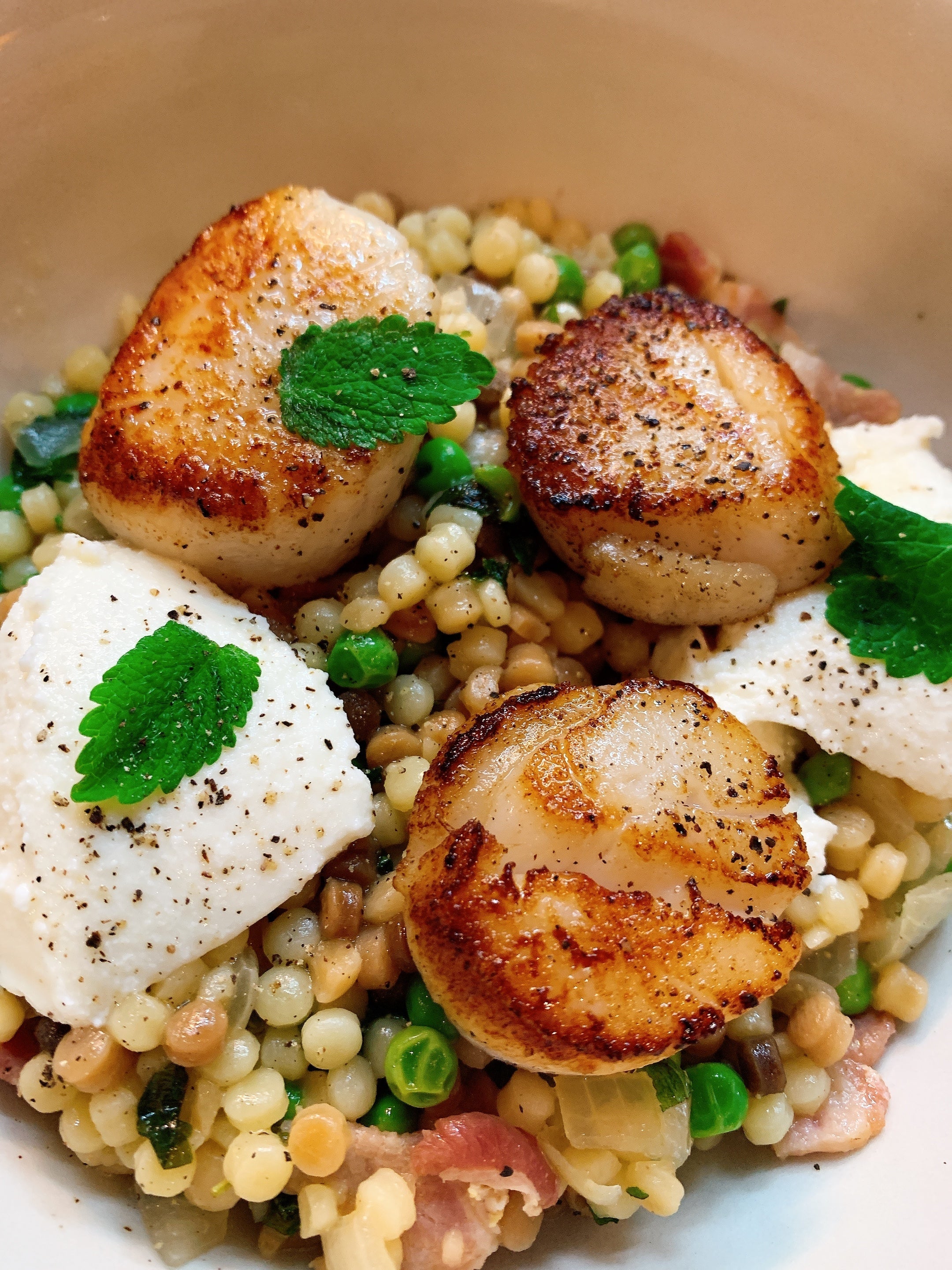 Seared Sea Scallops