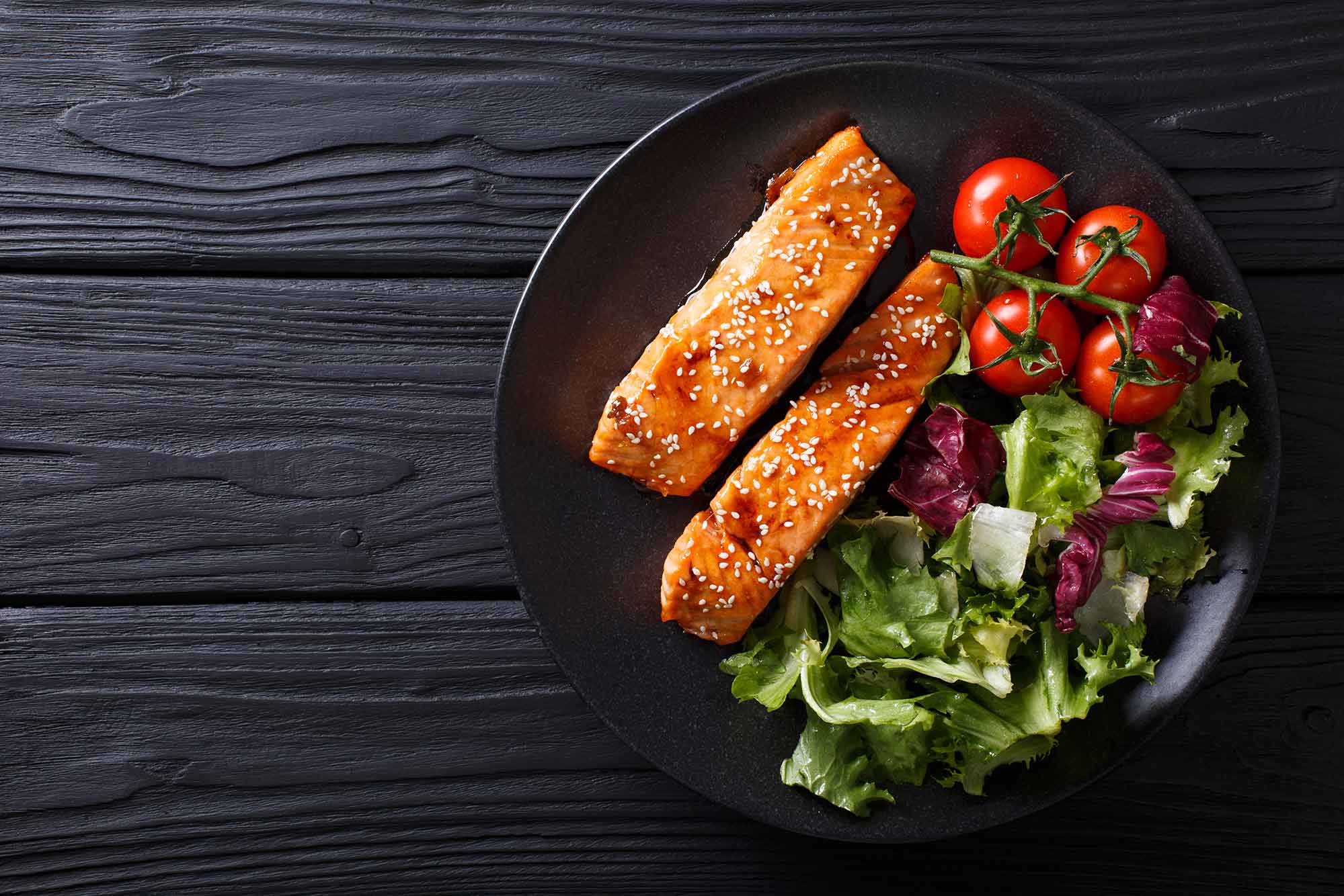 Hot Honey Sockeye Salmon With Sriracha Honey Butter